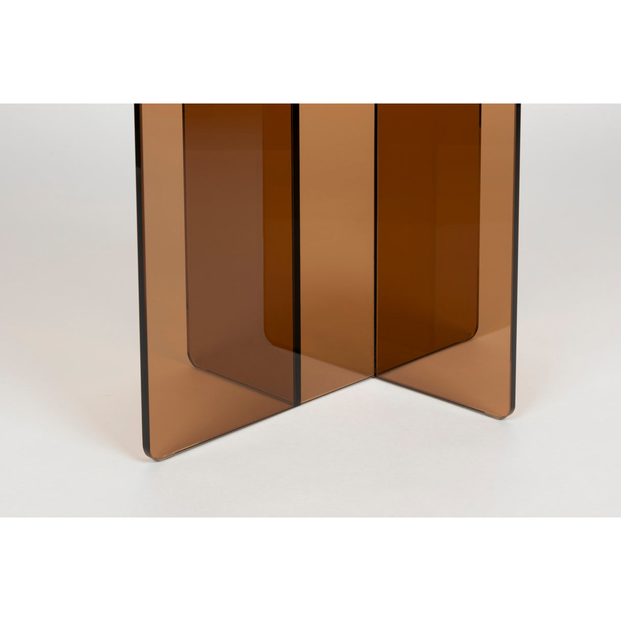 Brown Glass Side Table | Oroa.com