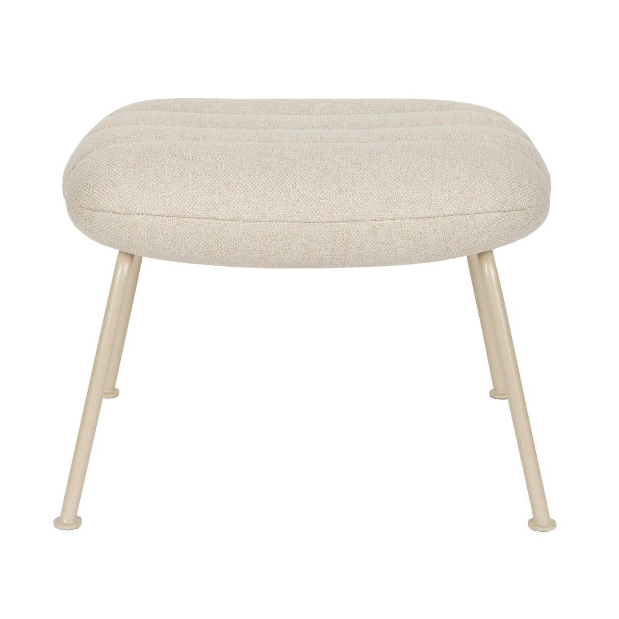 Channeled Upholstered Stool | Oroa.com