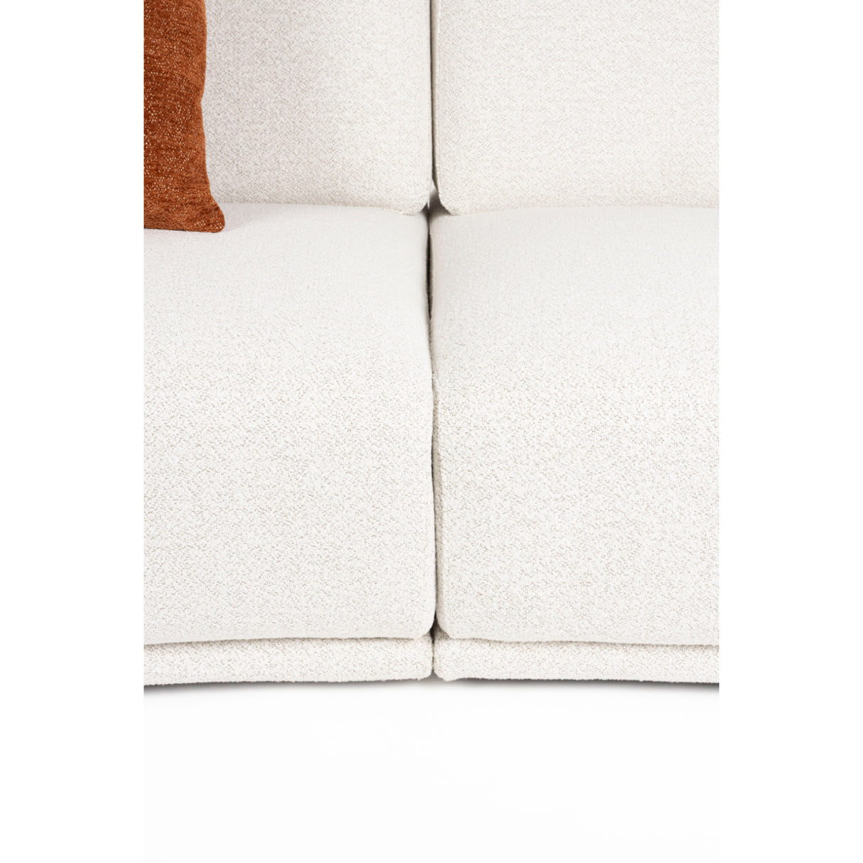 Modern European furniture - White 4,5-Seater Sofa - www.oroa.com | Oroa.com