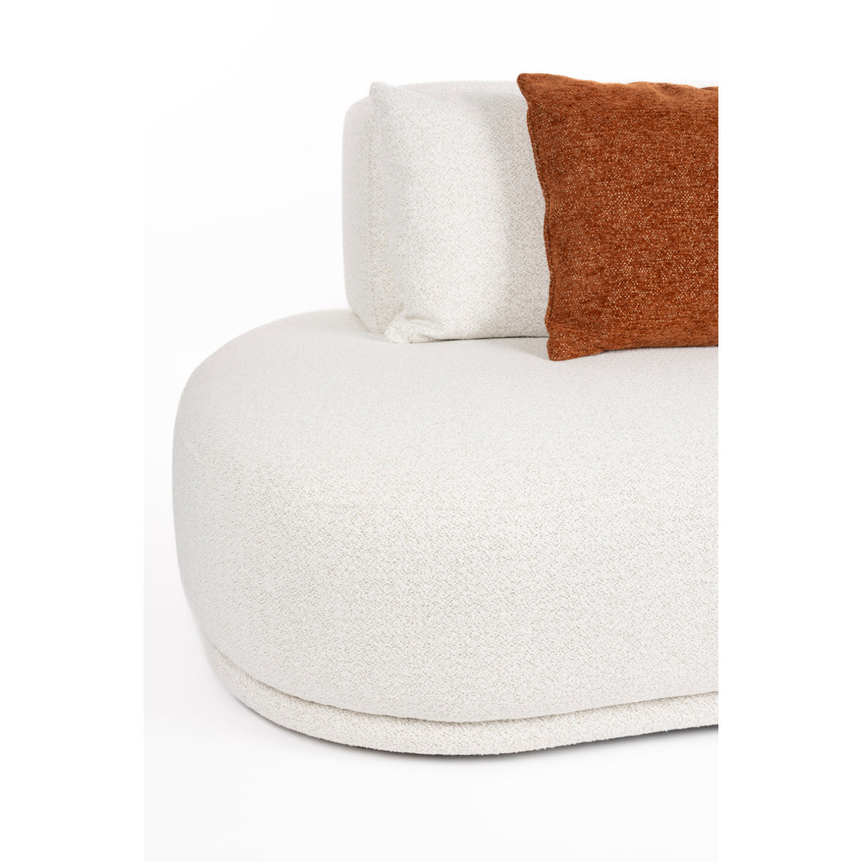 Modern European furniture - White 4,5-Seater Sofa - www.oroa.com | Oroa.com