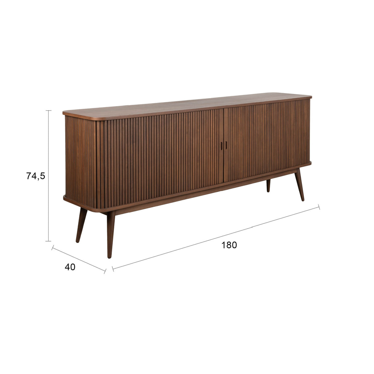 Wooden Sliding Door Sideboard | Oroa.com