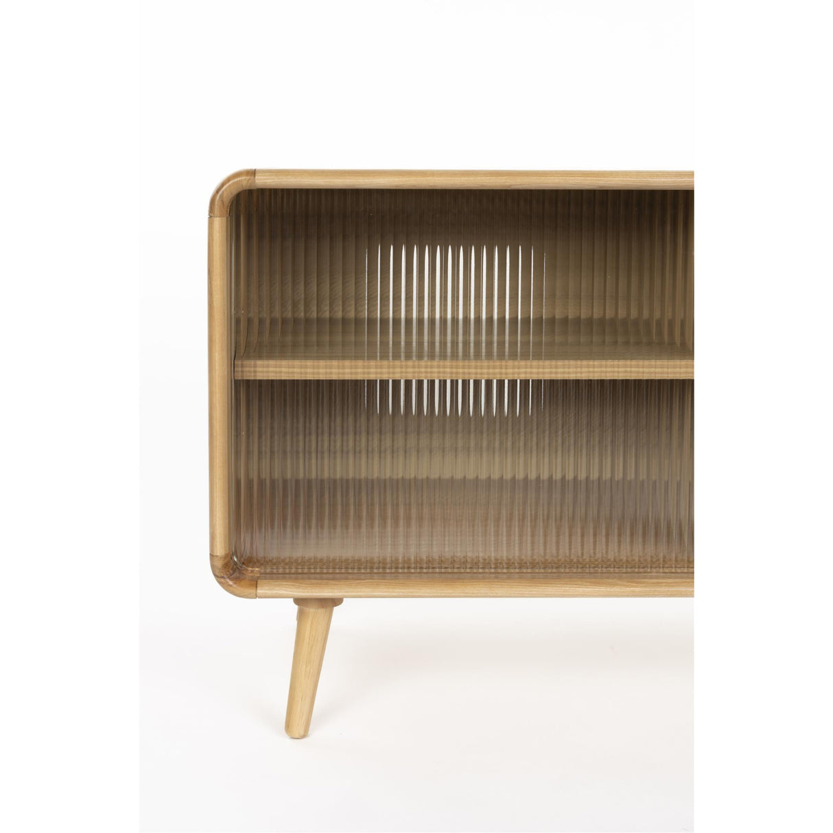 Oak Framed Glass Door Sideboard S | Oroa.com