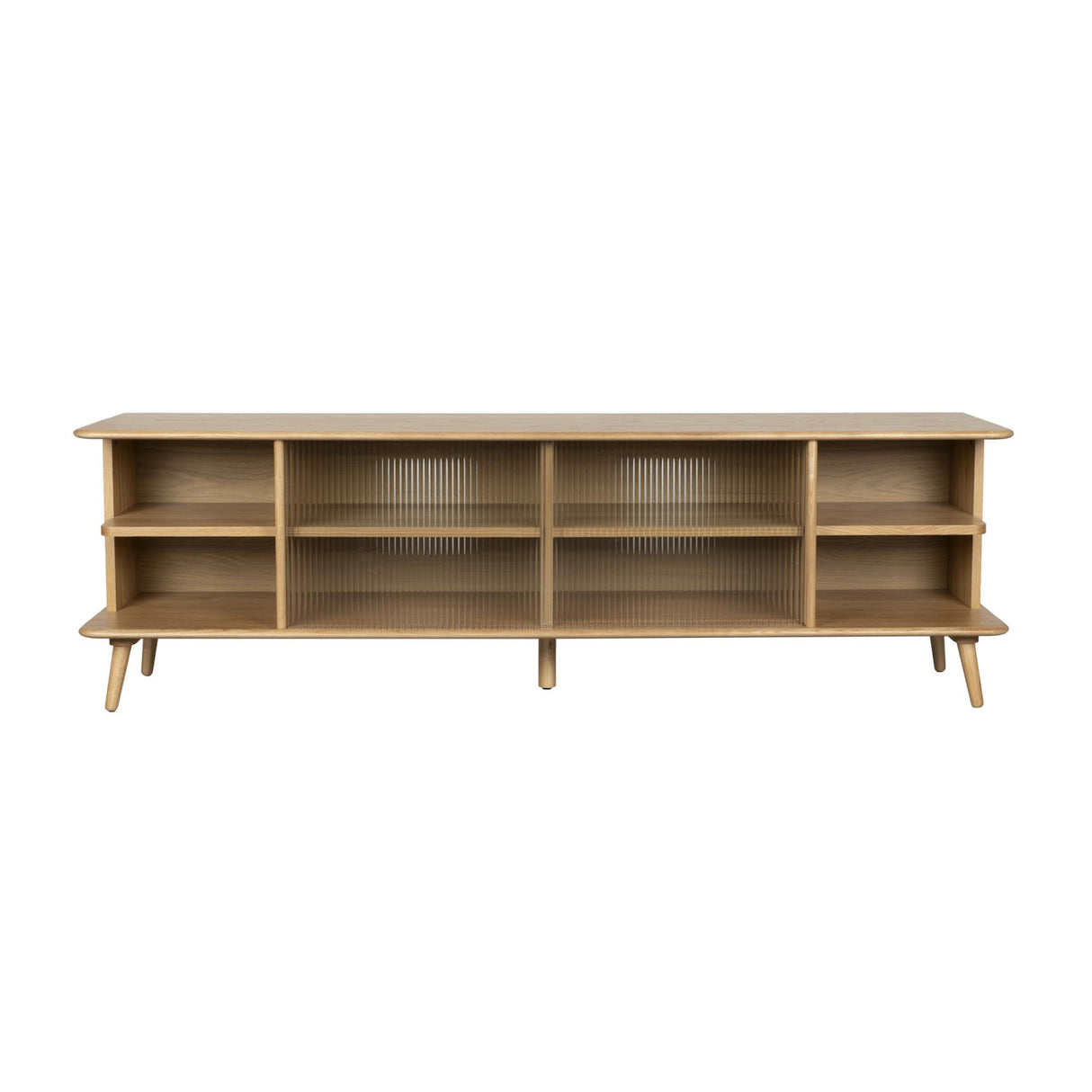 Oak Framed Glass Door Sideboard L | Oroa.com