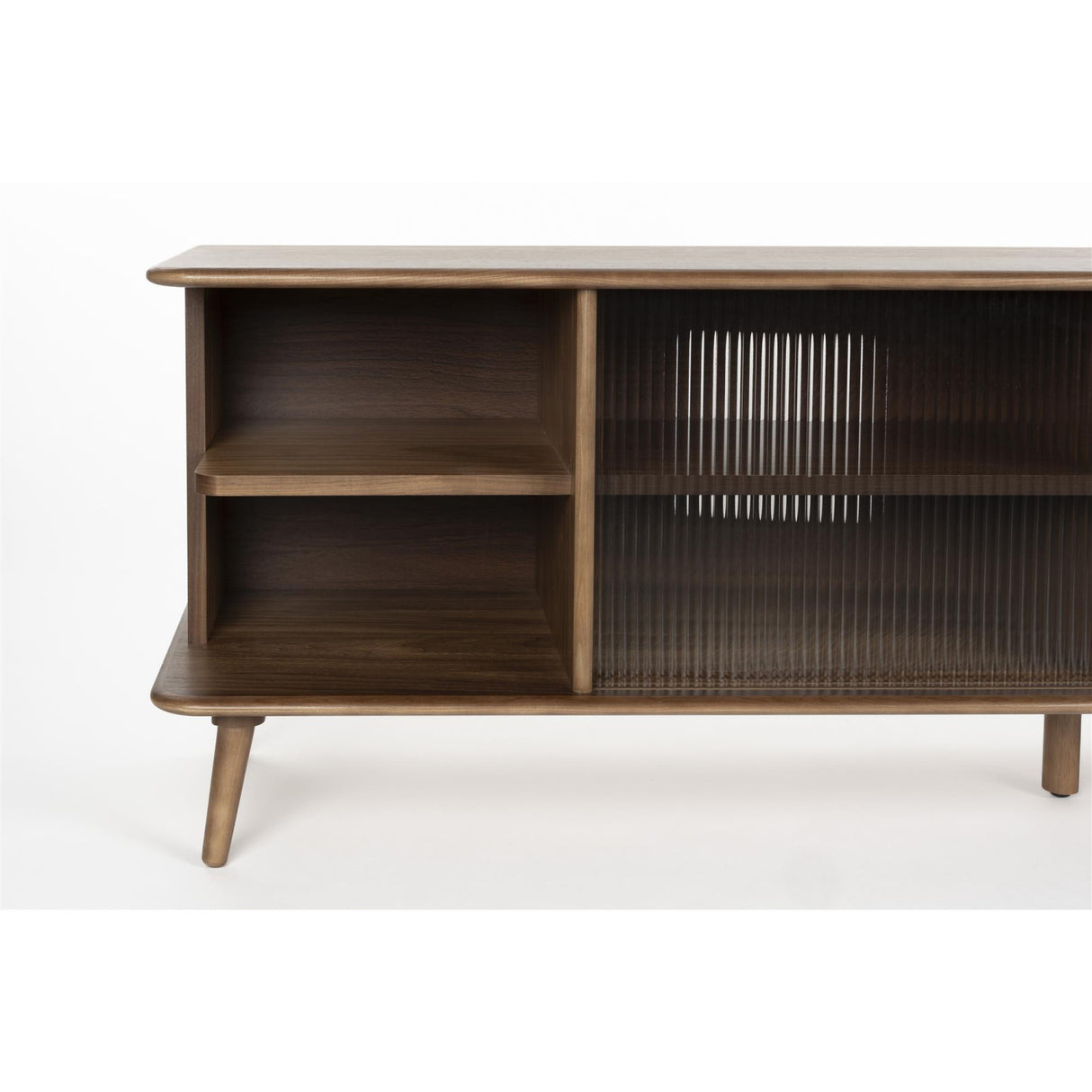Oak Framed Glass Door Sideboard L | Oroa.com