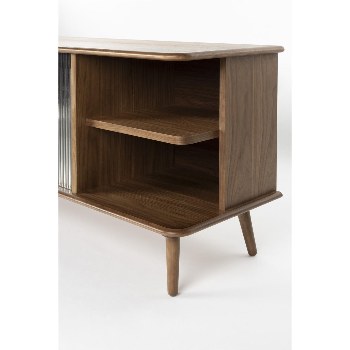 Oak Framed Glass Door Sideboard L | Oroa.com