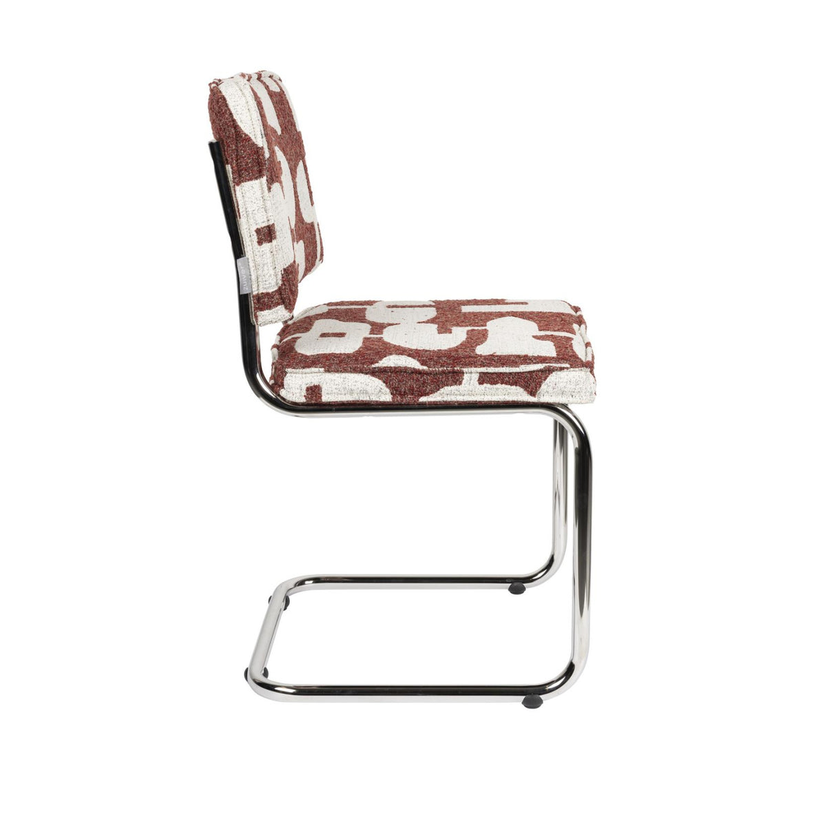 Modern European furniture - Retro Patterned Cantilevered Dining Chairs (2) - www.oroa.com | Oroa.com