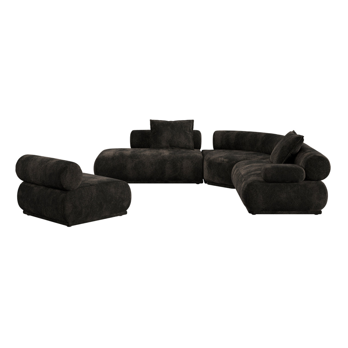 Modern European furniture - 7-Seater Right-Armed Sofa - www.oroa.com | Oroa.com