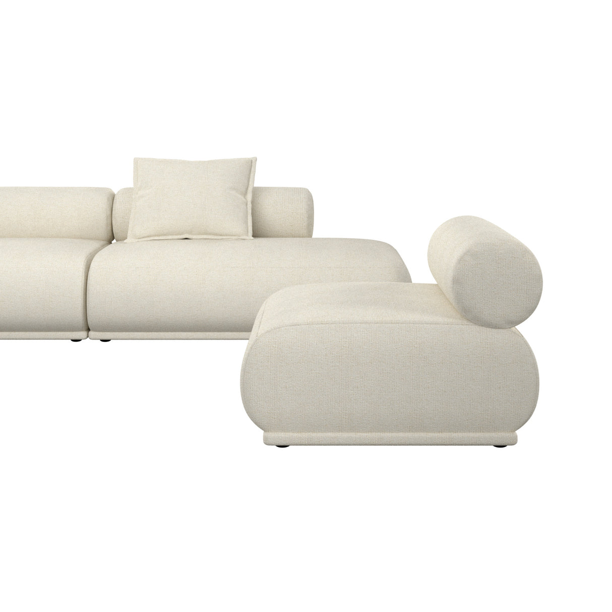Modern furniture - 4-Seater Left-Armed Sofa - www.oroa.com | Oroa.com
