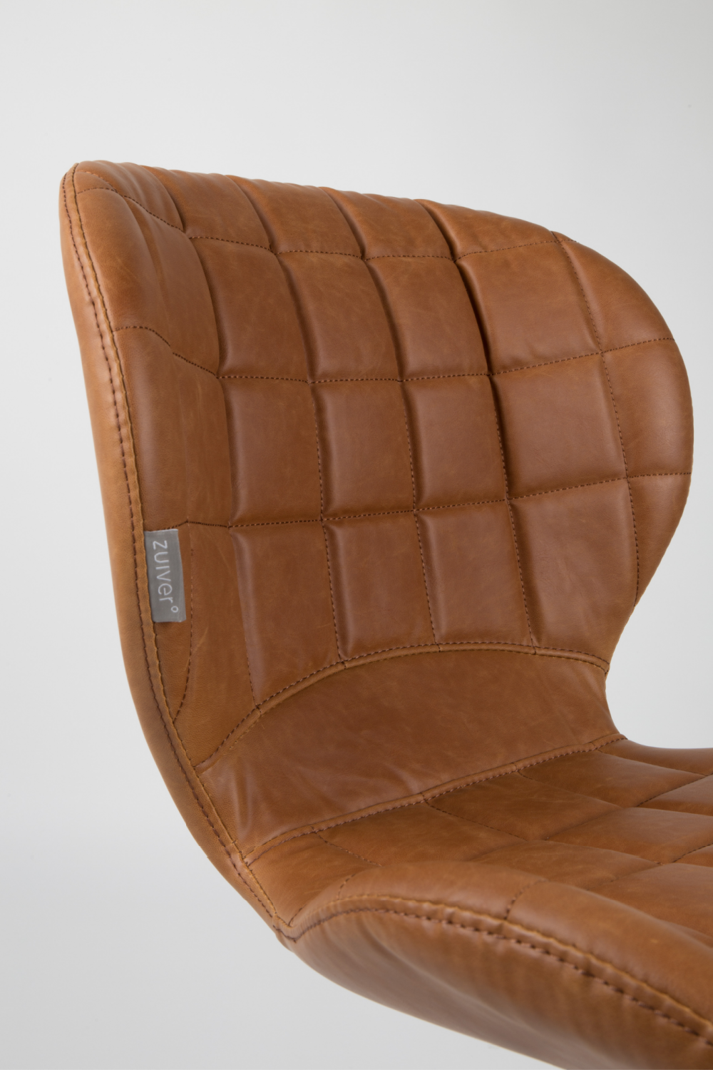 Quilted Leather Dining Chairs (2) | Zuiver Omg | Oroa.com