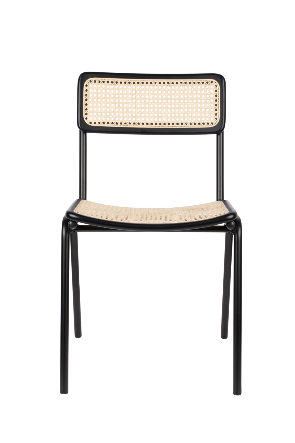 Beech Framed Rattan Dining Chairs (2) | Zuiver Jort | Oroa.com