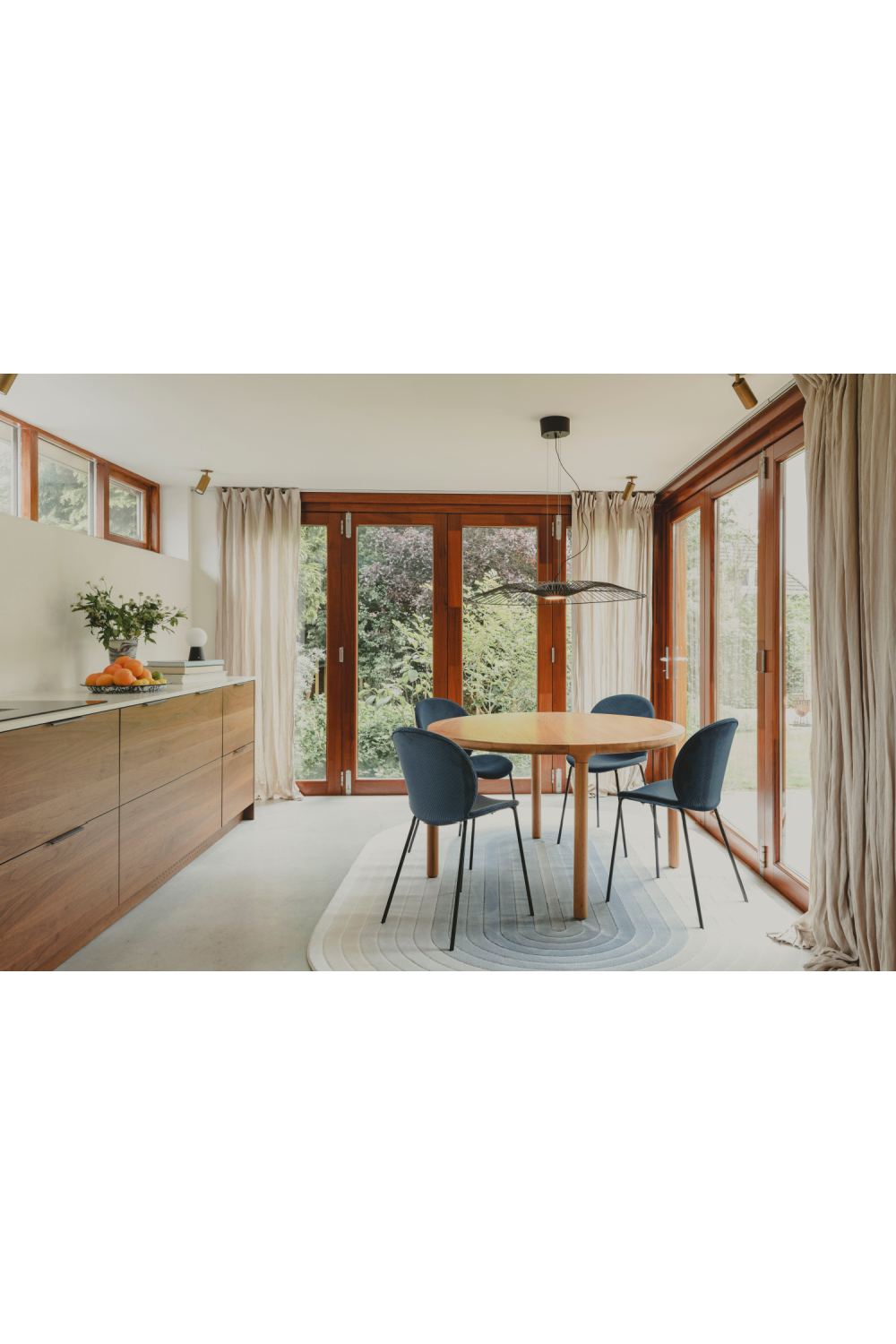 Upholstered Shell Dining Chairs (2) | Zuiver Bonnet | OROA.com