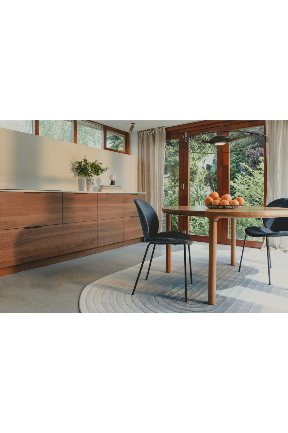 Upholstered Shell Dining Chairs (2) | Zuiver Bonnet | OROA.com