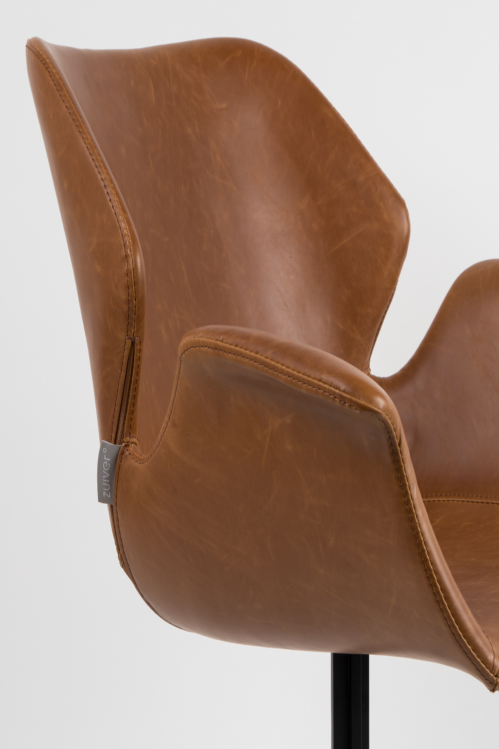 Leather Accent Armchairs (2) | Zuiver Nikki | Oroa.com