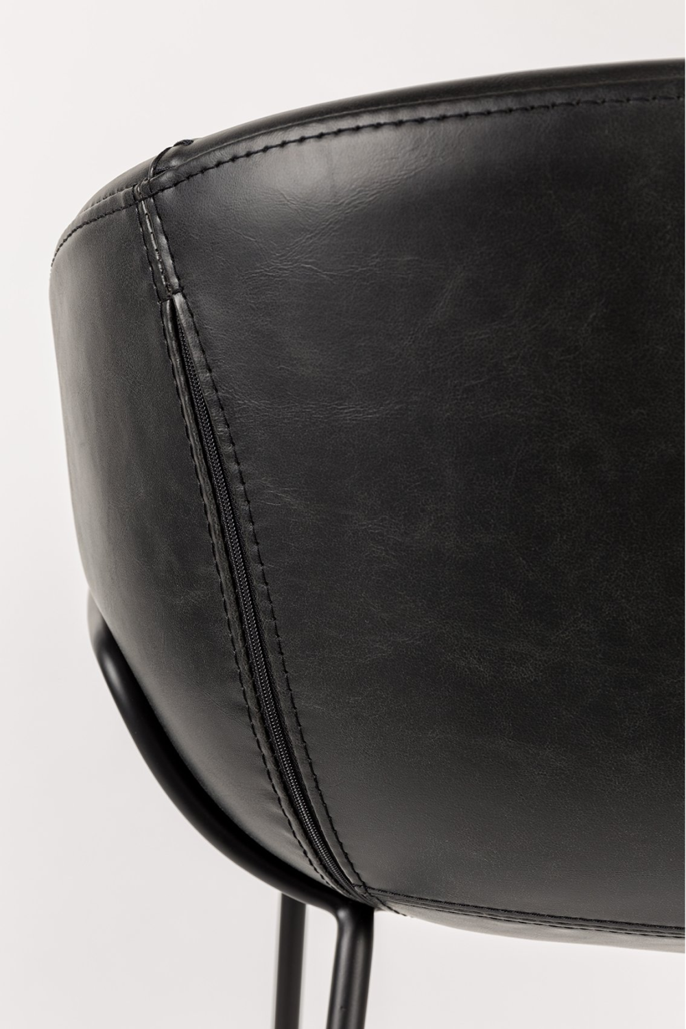 Baseball-Stitched Leather Armchairs (2) | Zuiver Feston | OROA.com