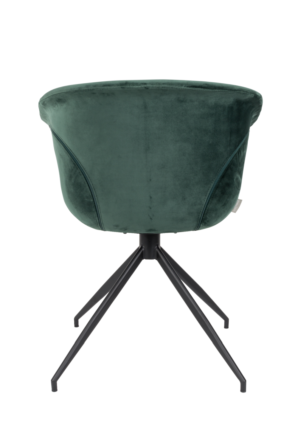 Bucket Seat Velvet Dining Armchairs (2) | Zuiver Mia | Oroa.com
