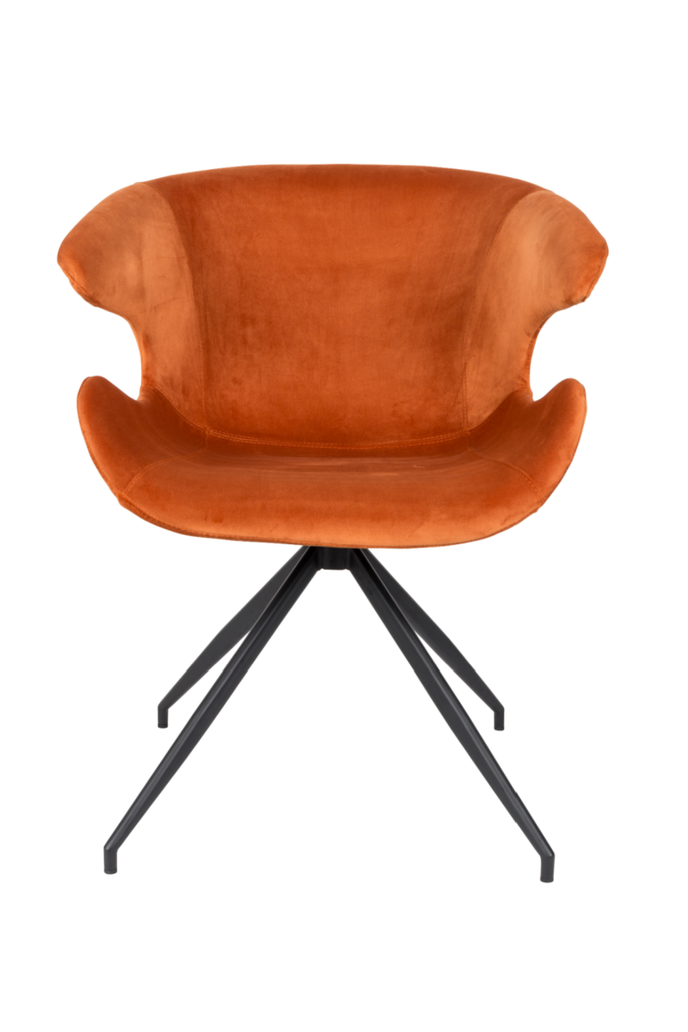 Bucket Seat Velvet Dining Armchairs (2) | Zuiver Mia | Oroa.com