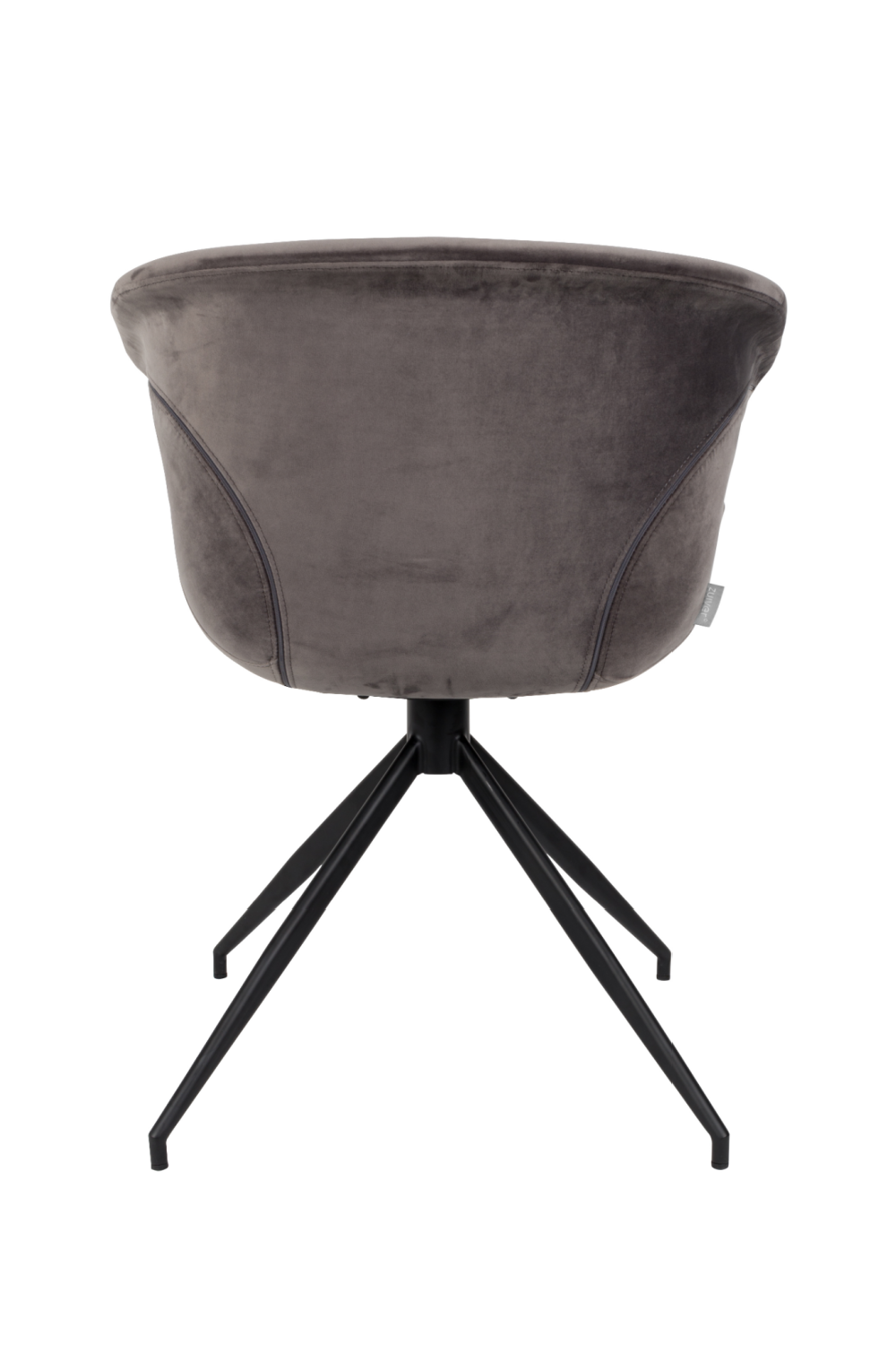 Bucket Seat Velvet Dining Armchairs (2) | Zuiver Mia | Oroa.com