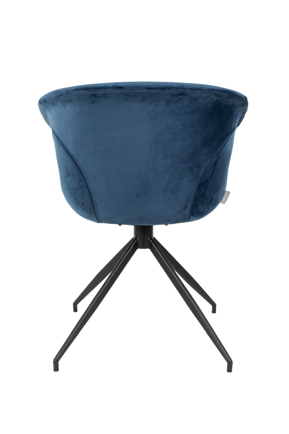 Bucket Seat Velvet Dining Armchairs (2) | Zuiver Mia | Oroa.com