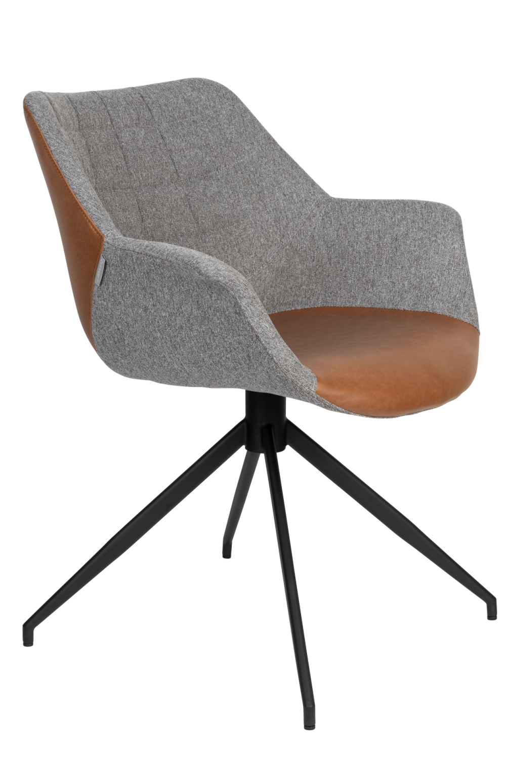 Upholstered Swivel Armchair Set (2) | Zuiver Doulton | OROA.com