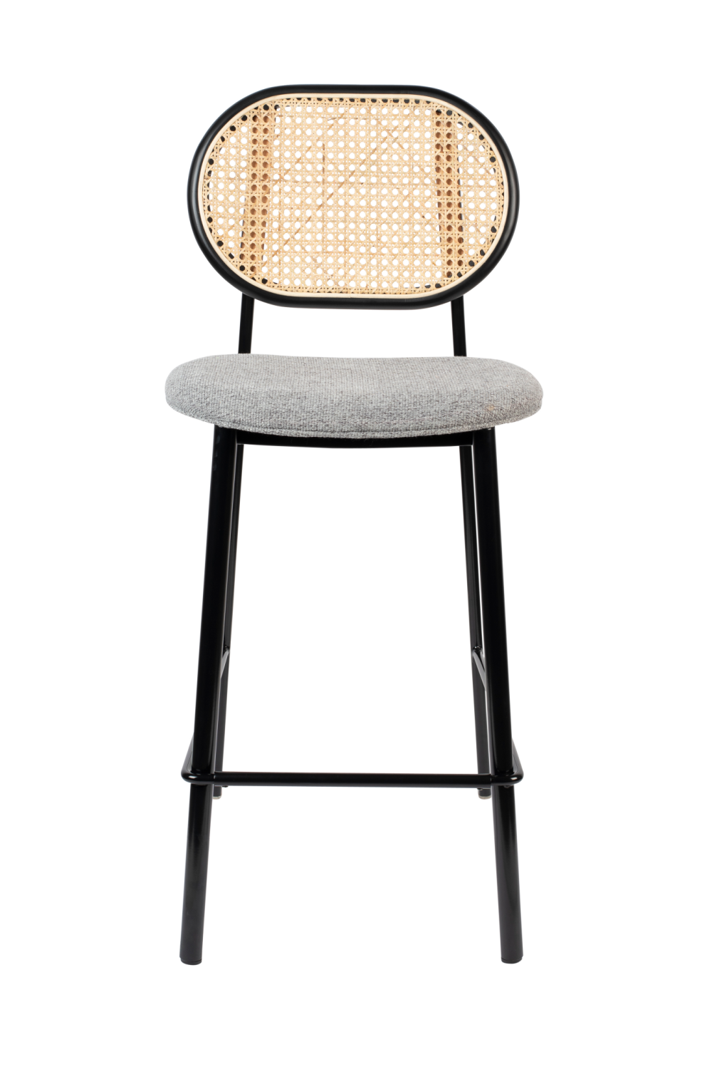 Rattan Backrest Counter Stool | Zuiver Spike | OROA.com