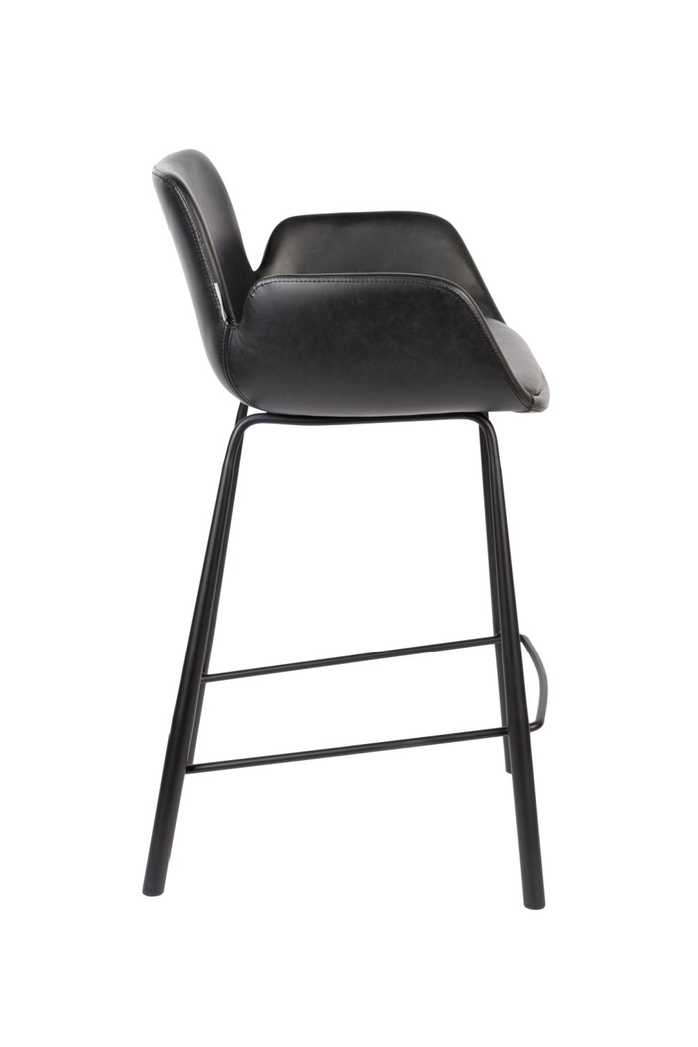 Leather Upholstered Counter Stools (2) | Zuiver Brit | OROA.com