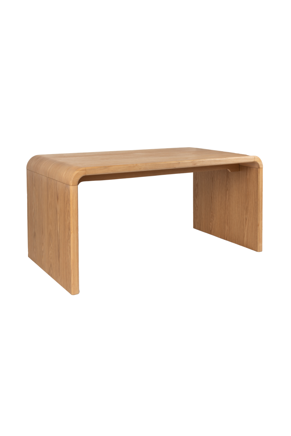 Oak Curved Dining Table | Zuiver Brave | OROA.com
