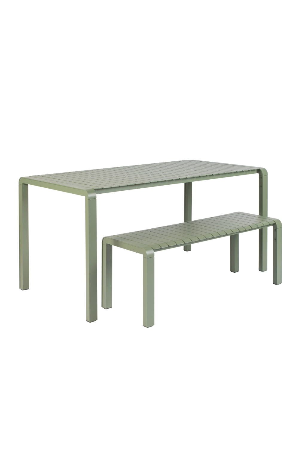 Rectangular Slatted Garden Table | Zuiver Vondel | OROA.com