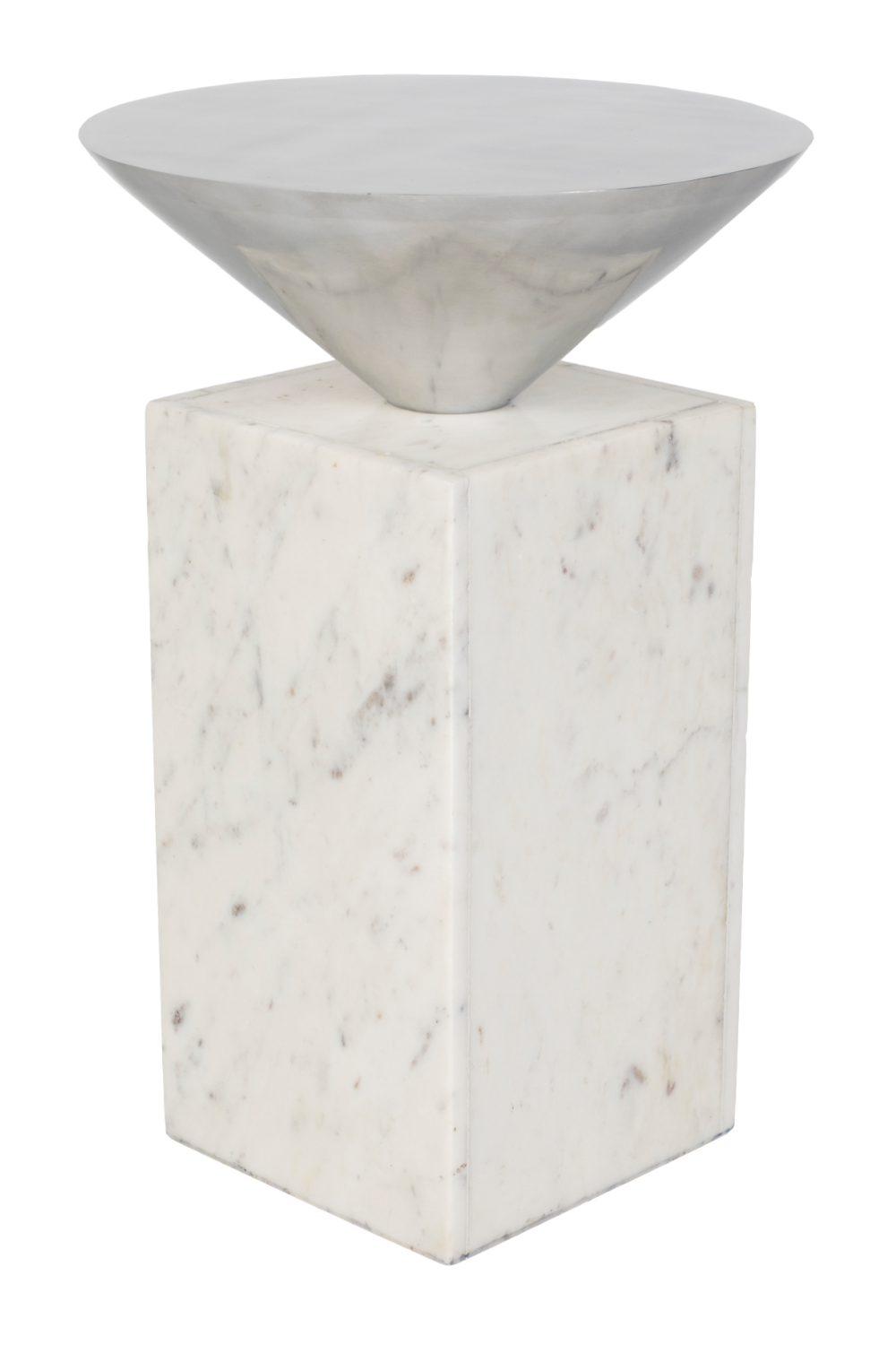 Marble Geometrical Side Table | Zuiver Pride | OROA.com