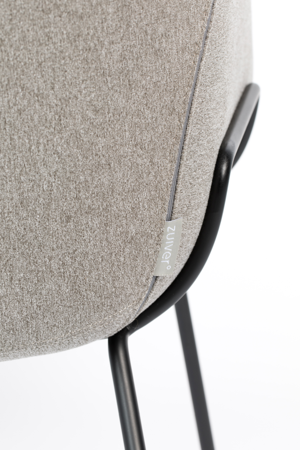 Gray Upholstered Lounge Chair | Oroa.com
