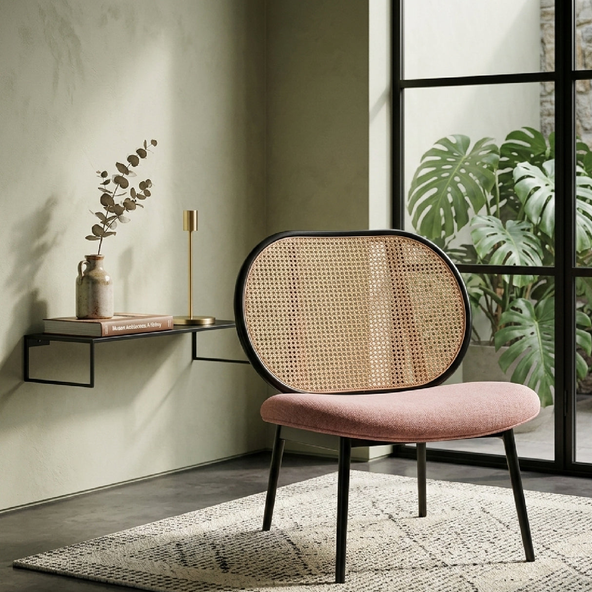 Webbed Back Lounge Chair | Oroa.com