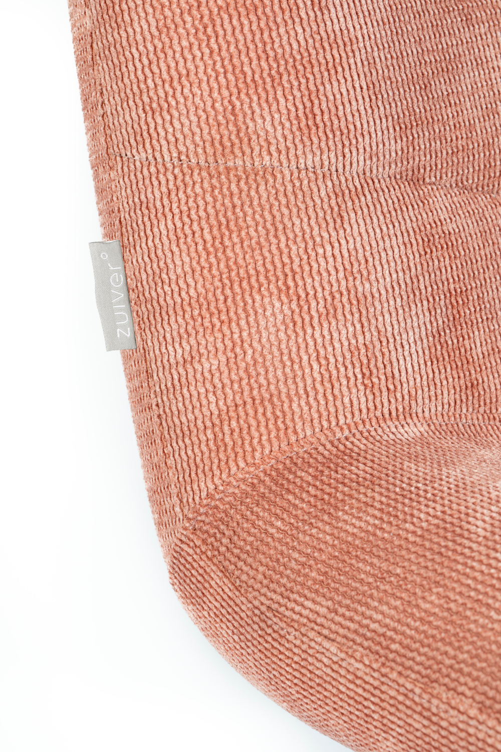 Upholstered Pedestal Lounge Chair | Zuiver Bubba | OROA.com