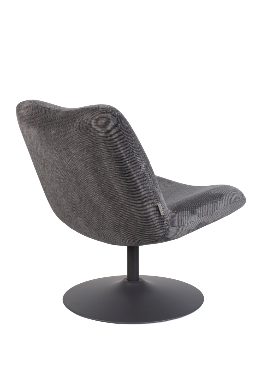 Upholstered Pedestal Lounge Chair | Zuiver Bubba | OROA.com
