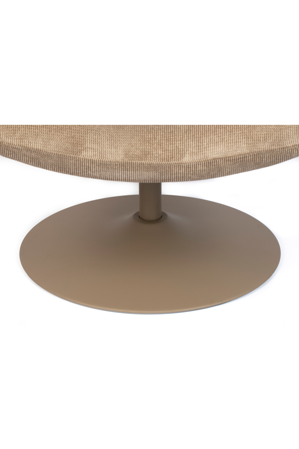 Upholstered Pedestal Lounge Chair | Zuiver Bubba | OROA.com