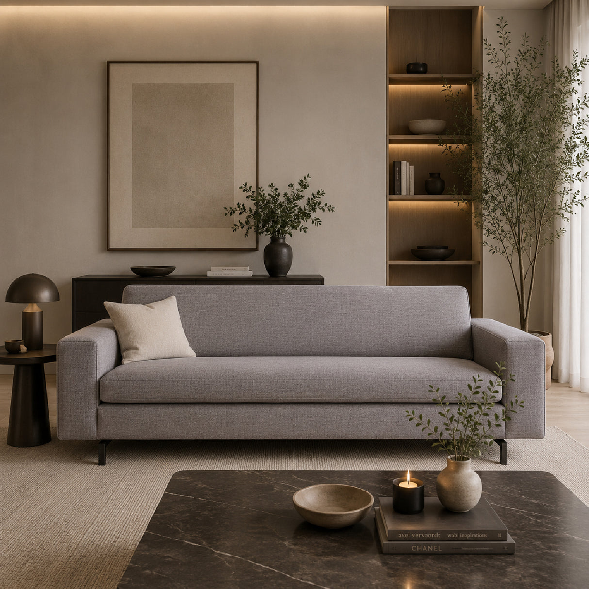 2.5-Seater Fabric Sofa | Oroa.com