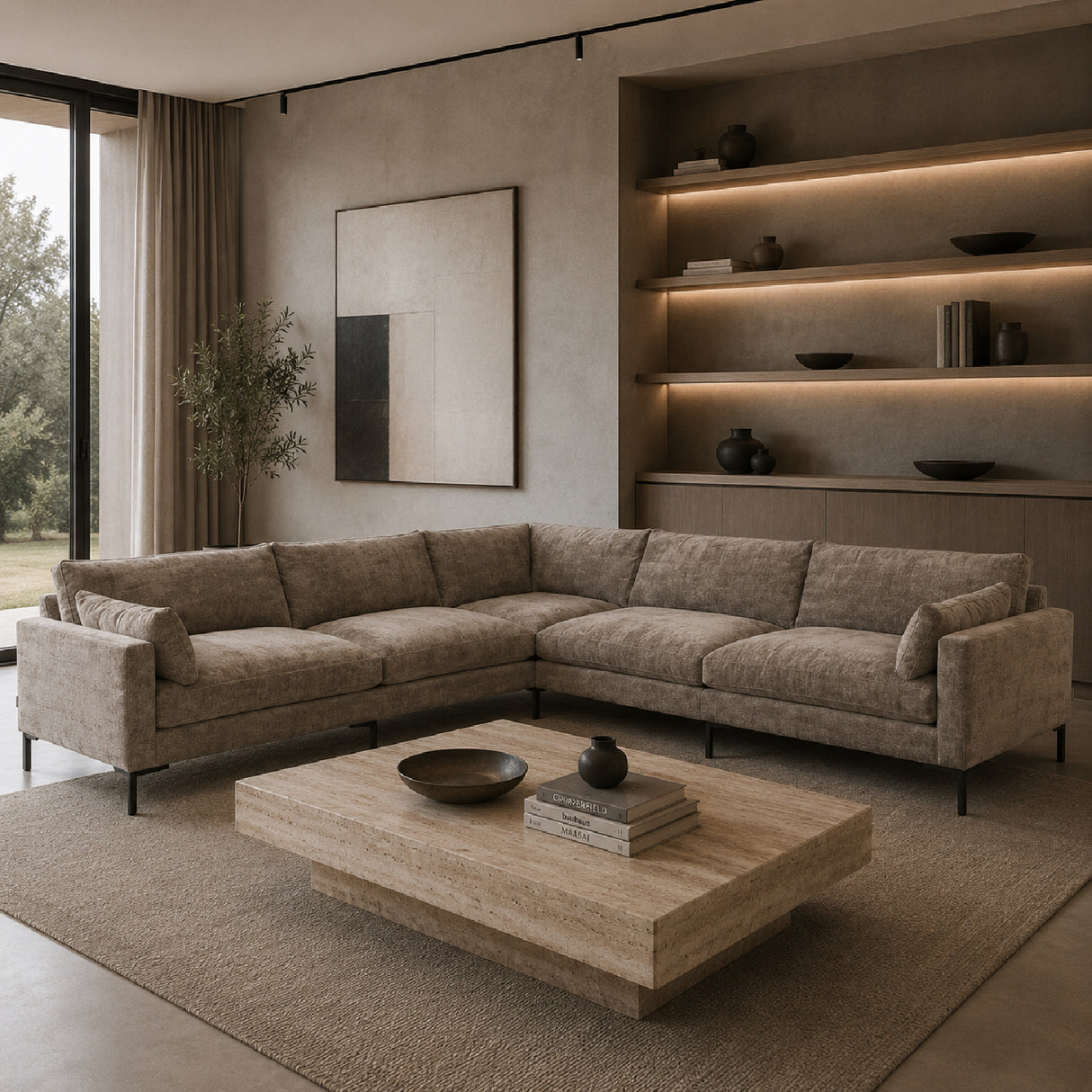Contemporary 7-Seater Sofa | Oroa.com