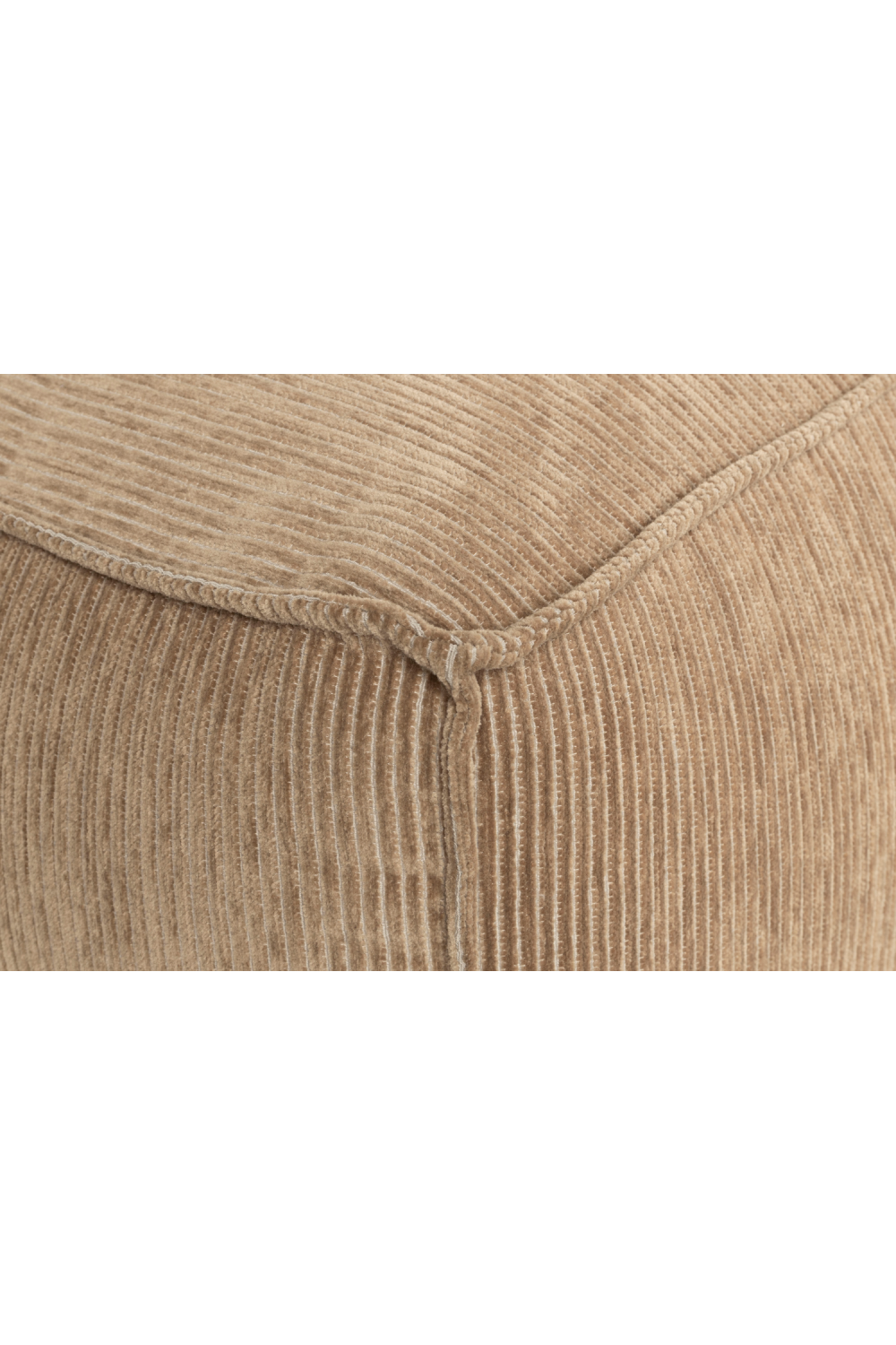 Brown Ribcord Sectional Sofa | Zuiver Fat Freddy | OROA.com