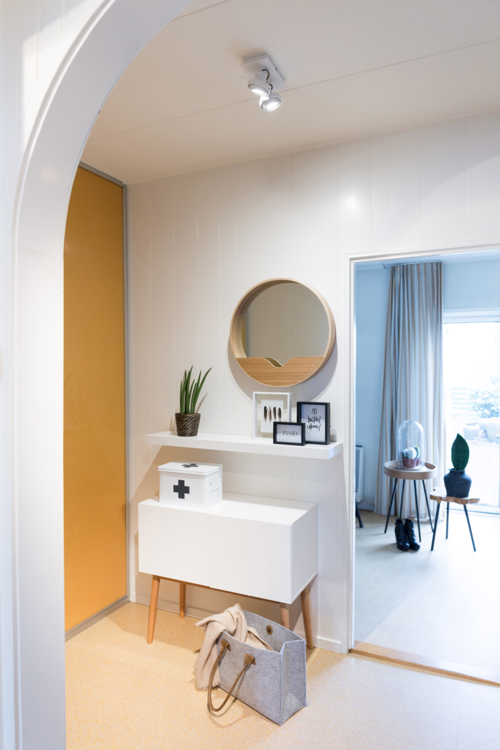 White Wooden Cabinet | Zuiver High On | OROA.com