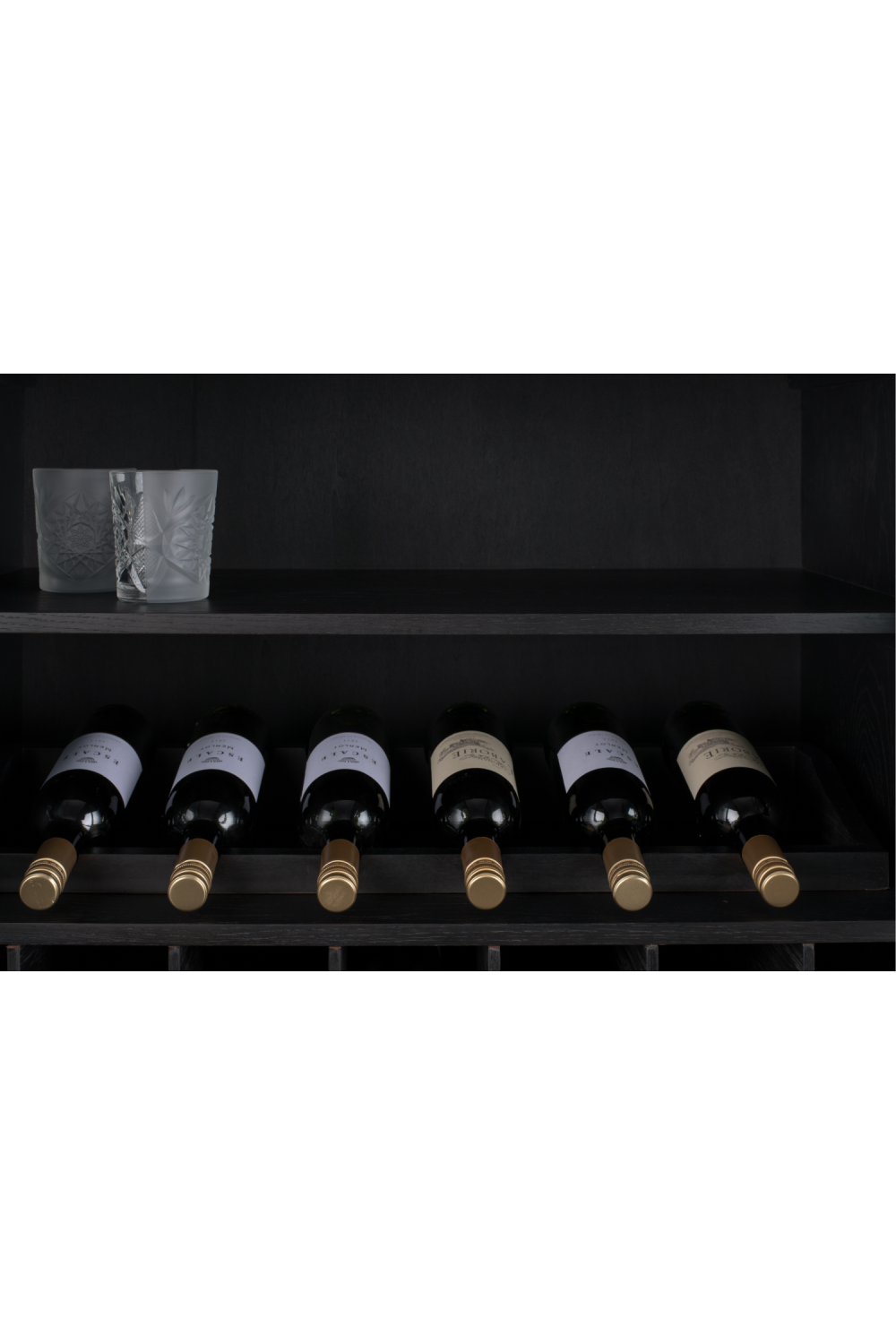Black Oak Wine Cabinet | Oroa.com