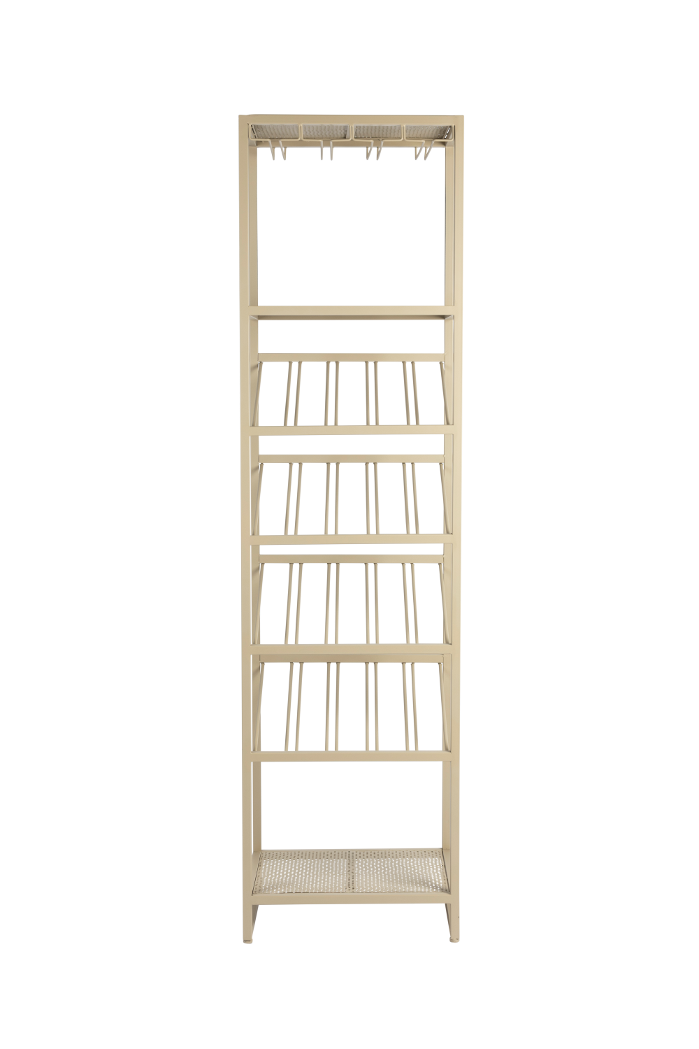 Beige Metal Wine Shelf S | Zuiver Cantor | OROA.com