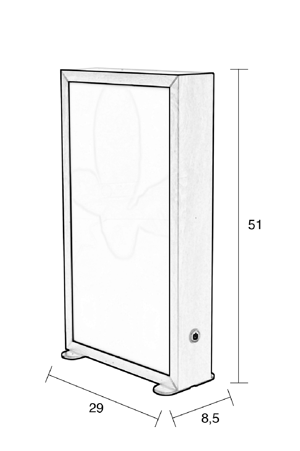 Houseplant Glass Floor Lamp | Zuiver Grow | Oroa.com