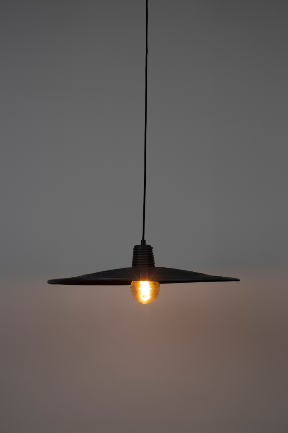 Black Rattan Pendant Lamp | Zuiver Balance | OROA.com