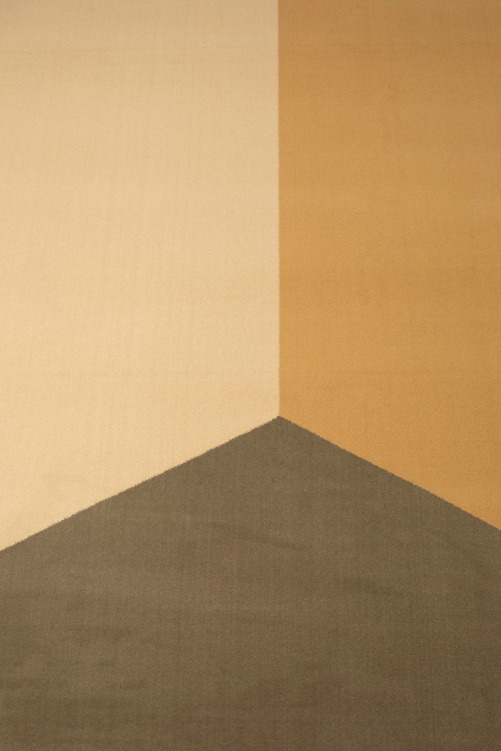 Brown Geometrical Modern Carpet | Zuiver Harmony | OROA.com