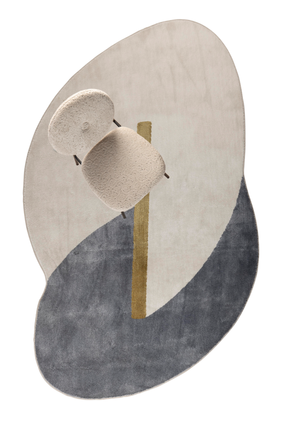 Organic Shaped Woven Rug 5' x 8' | Zuiver Phila | OROA.com