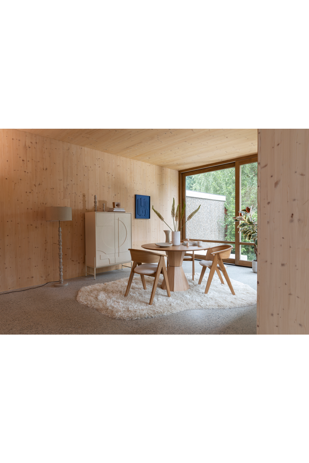 Beige Wool Carpet 6'5" x 9'5" | Zuiver Tasty | OROA.com