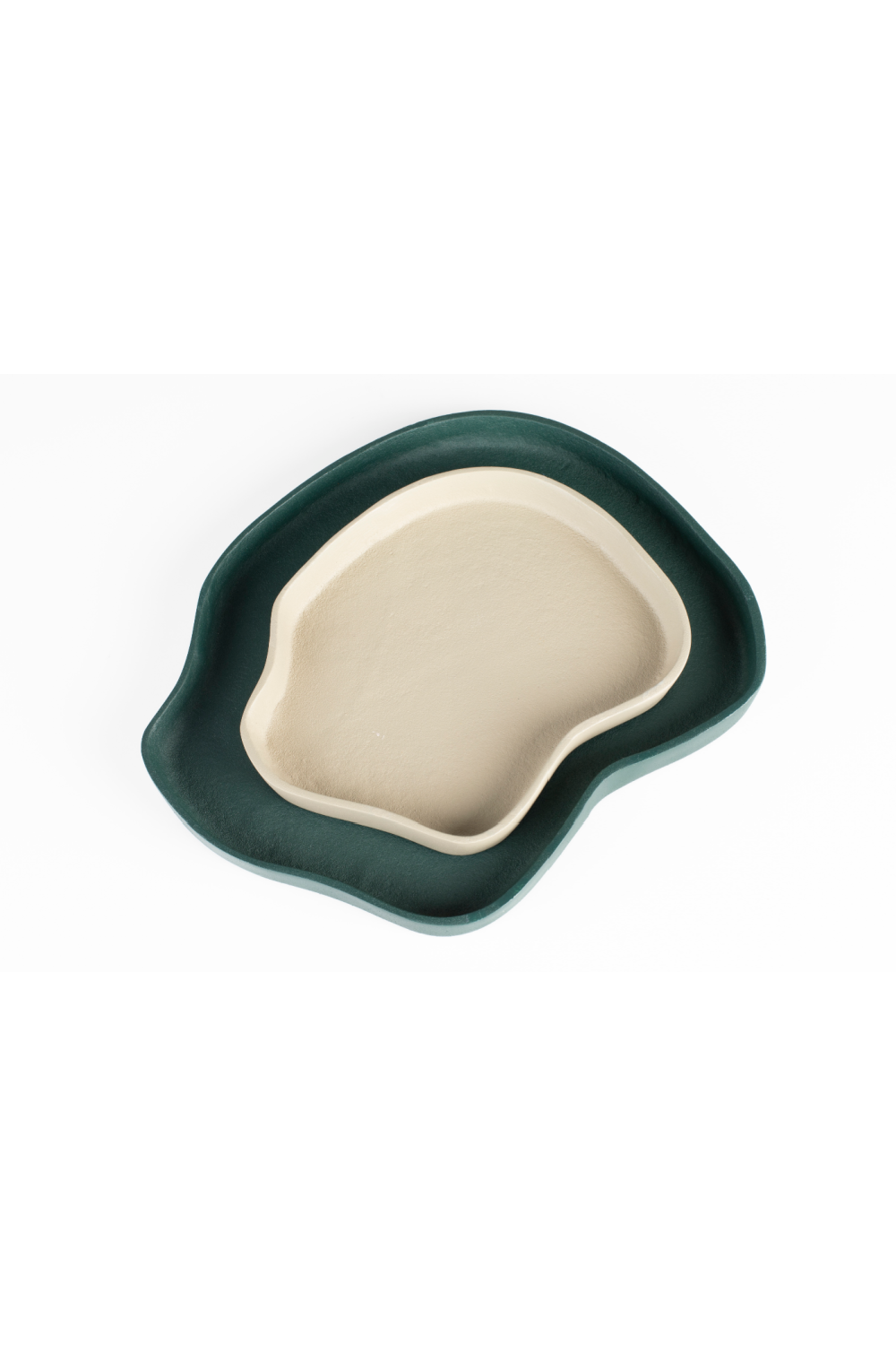 Organic-Shaped Matte Trays (2) | Zuiver Revolt | OROA.com