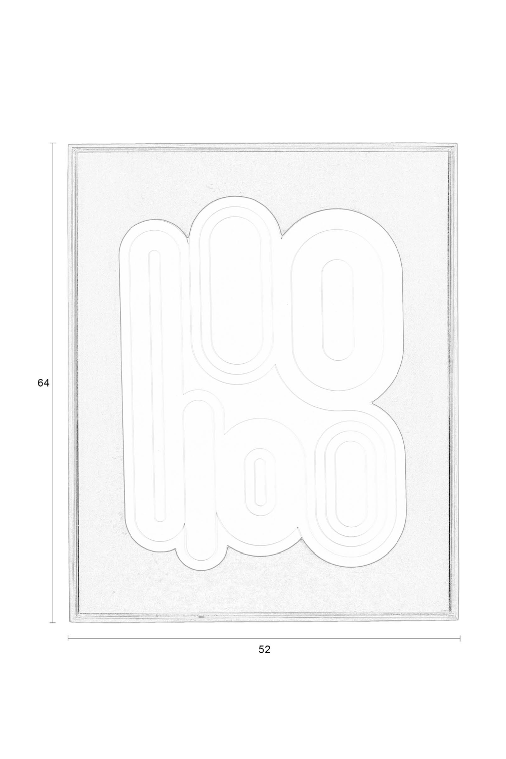 Gypsum Modern Wall Art | Zuiver August | OROA.com