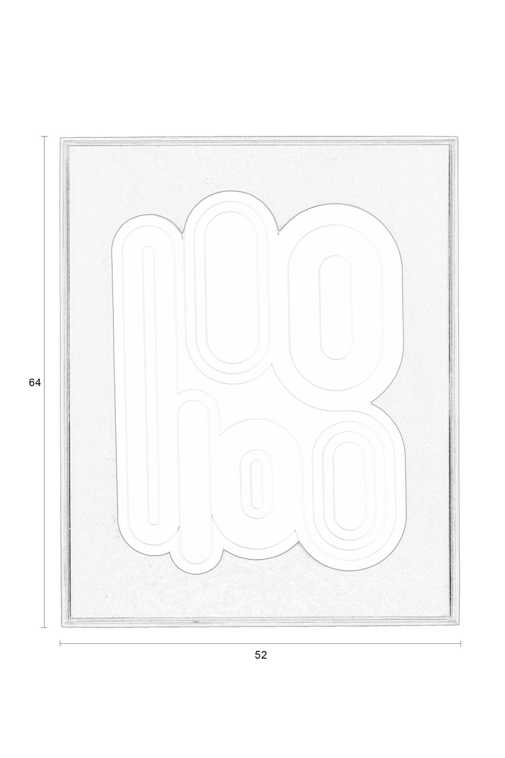 Gypsum Modern Wall Art | Oroa.com