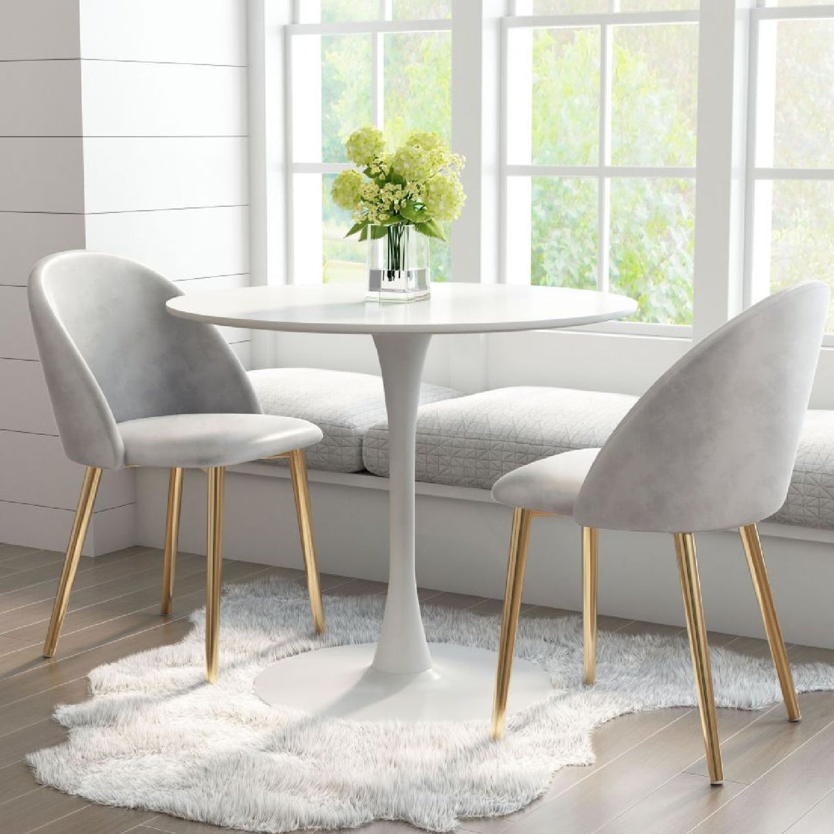 Round Pedestal Dining Table | OROA Modern Opus | Oroa.com