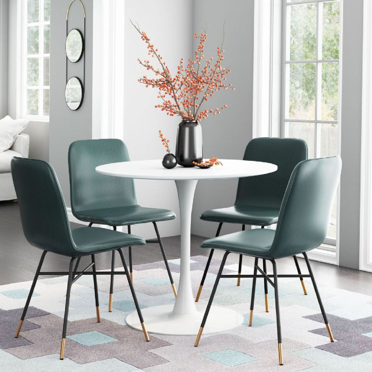 Round Pedestal Dining Table | OROA Modern Opus | Oroa.com