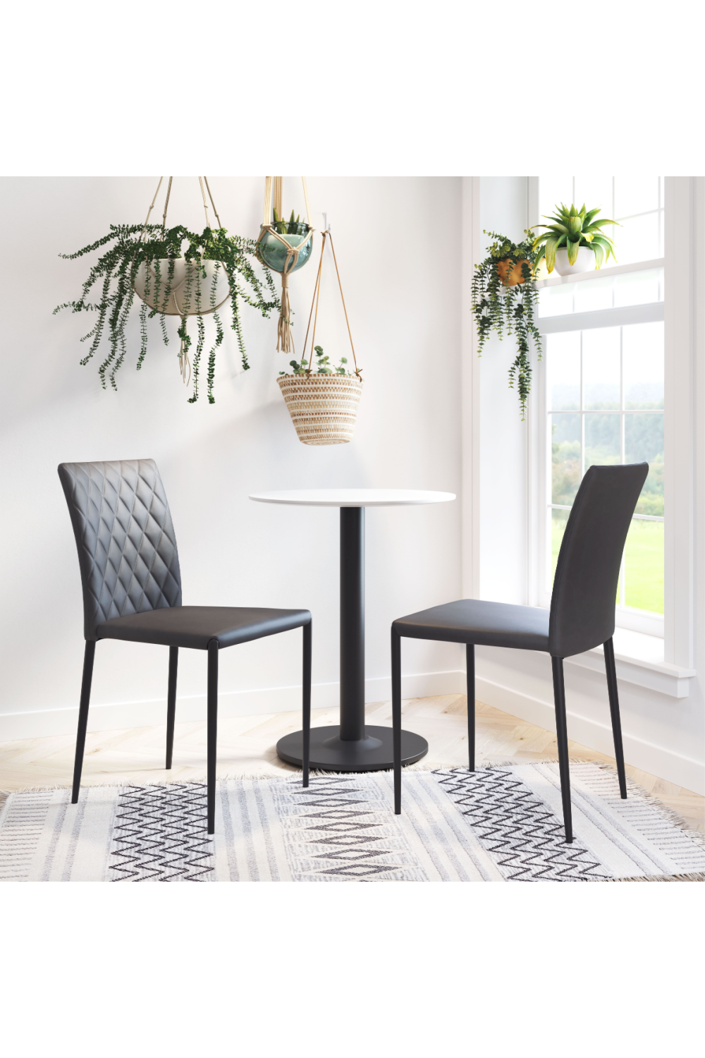 White Bistro Table | OROA Modern Alto | Oroa.com
